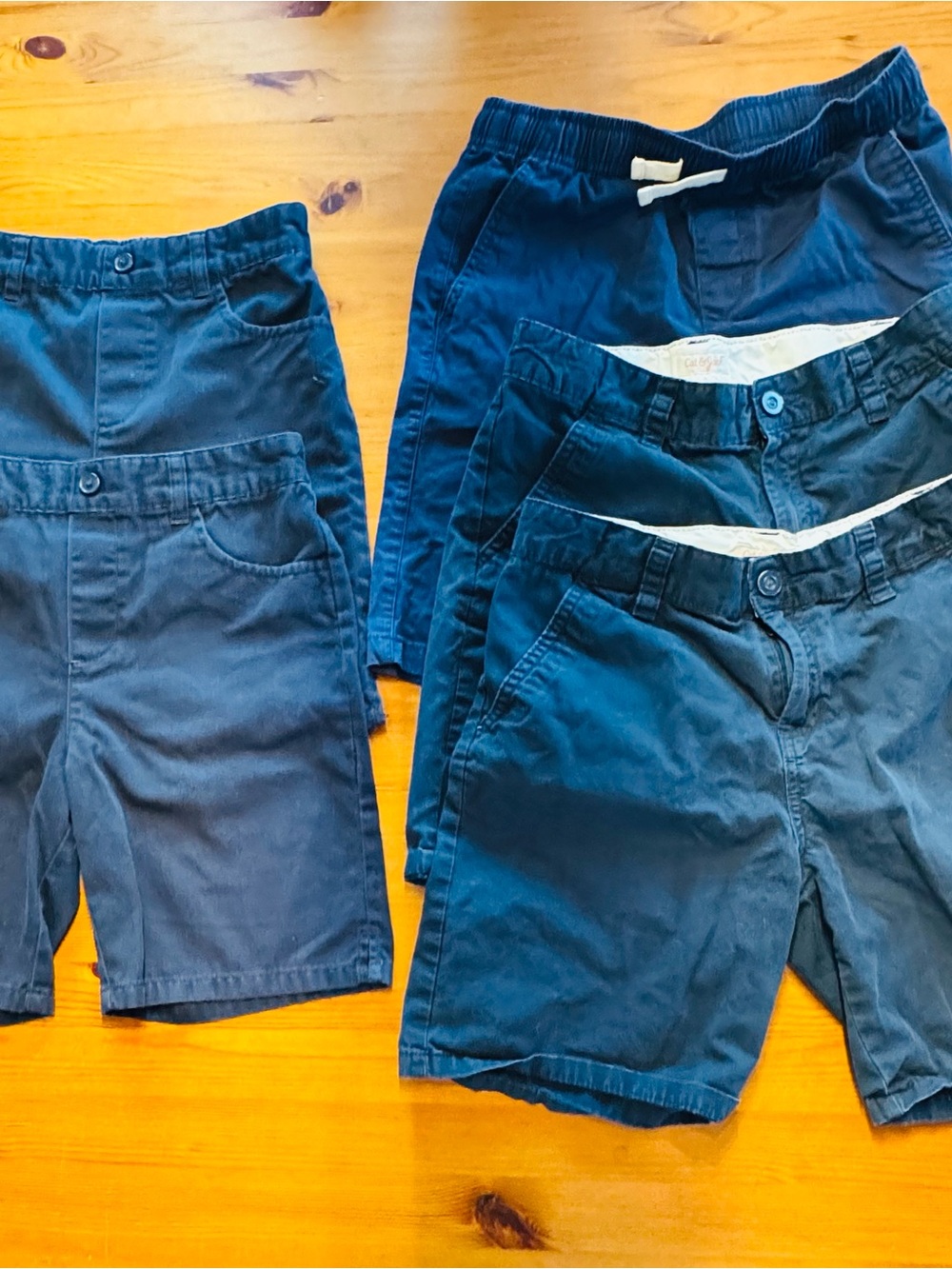 Cat & Jack, Lands End, and misc unbranded Navy Blue Boys Shorts  School Uniform
